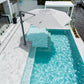 Platinum Travertine Coping